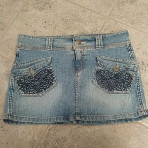 *Final Price* Jean Skirt Sz 7